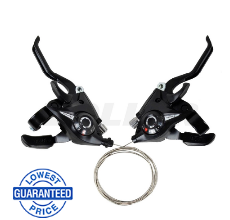 EF51 3X7 3x8 Speed Brake lever Combo Shifter MTB Bike 7 8 Speed Shifter Groupset Bicycle Part Groupset For Shimano LTWOO A2 A3