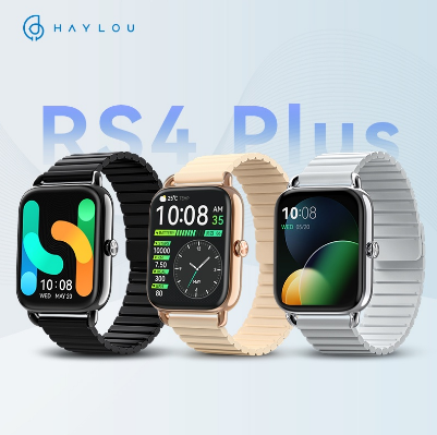 HAYLOU RS4 Plus Smartwatch 1.78'' AMOLED Display 105 Sports Modes 10-day Battery for Men for Women