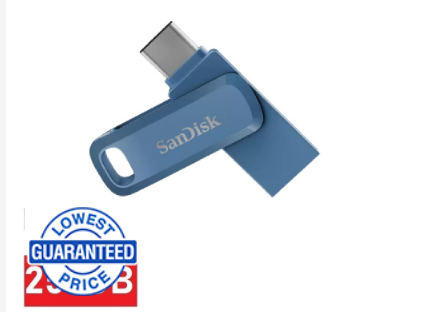 Sandisk SDDDC3 256GB OTG Type-C 3.1 Navy Blue