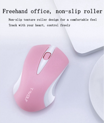 2.4G Fashion Wireless Mouse for Laptop Computer With Battery with USB receiver Neuteq Q2