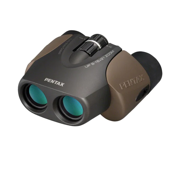 UP 8-16x21 Brown Zoom Porro Binocular