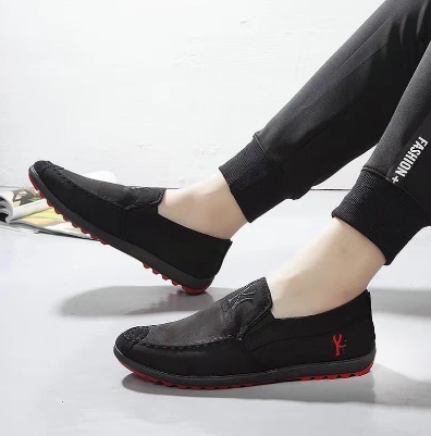 New York Fashion Suede Mens Loafers (1915)