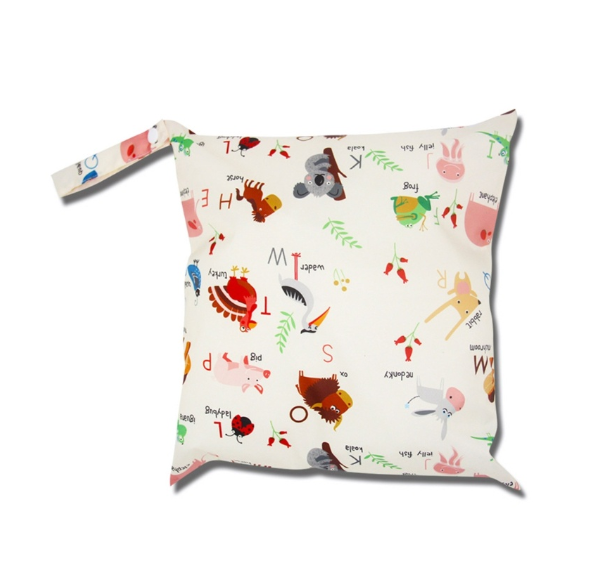 Waterproof and Reusable Baby Diaper Bag Durable Baby Diaper Stroller Handbag 018