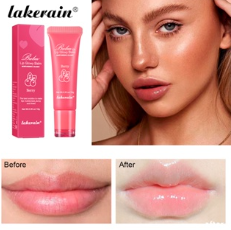 Lakerain Lip Glowy Balm To Remove Dead Skin Lipstick Base Nourish & Repair & Moisturize Lip Care Mask 10g