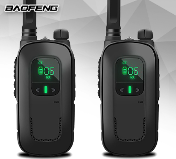 Baofeng T12 5W Set of 2 Interphone Two-Way Walkie Talkie