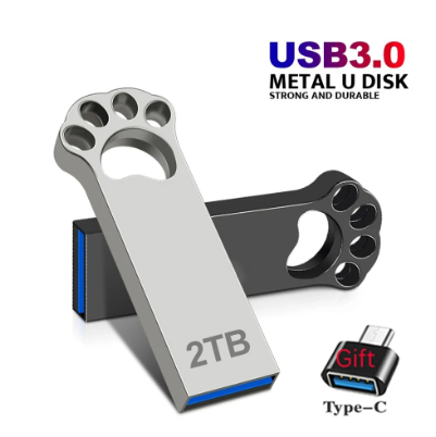 2TB PEN DRIVE USB DISK 3.0 Pen Drive Mini Flash Drive 2TB Pendrive 1TB U Disk Metal Pen Drive 2TB 2024 Best Gift