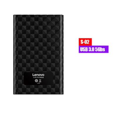 Lenovo HDD Enclosure 2.5 Inch (S-02)
