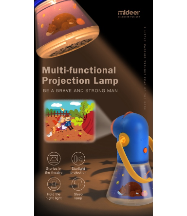 NEW 12 Stories!! MiDeer Kids Storybook Torch (Now w/ 12 Stories) Educational Toy