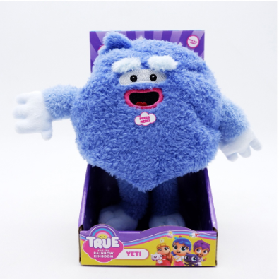 True & Rainbow Kingdom 9” Sounds Plush Yeti