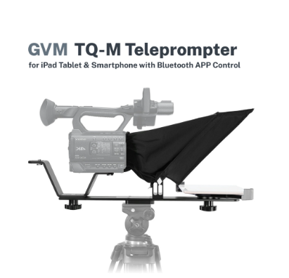 Gvm Tq-M Ipad Tablet & Smartphone Teleprompter