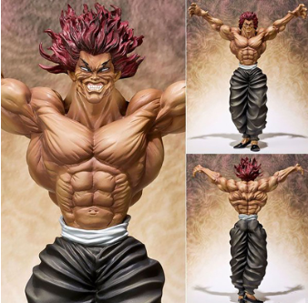 22cm Anime BAKI Figure Hanma Yujirō Figures Hanma Baki Action Figure Son of Ogre Character Figurines Model Toy Gift