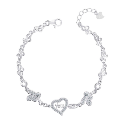 Silver Korean Fashion Accessory B203