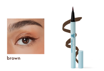 Happy Skin Pretty Easy Budge-Proof Liquid Eyeliner in Brown