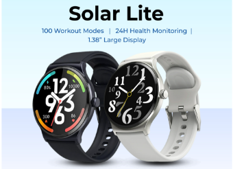Haylou Solar Lite Smartwatch Fitness Tracker 100 Workout Modes 20 Days Battery Life Health Functions