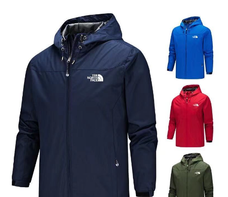The North Face Super High Quality Outdoor Men's Jacket Thin Windproof Waterproof Breathable Sportswear