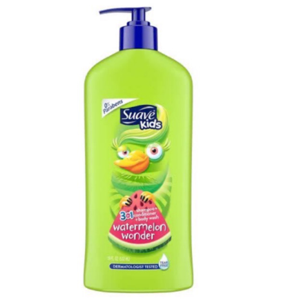 Suave Kids 3 in 1 Watermelon Wonder Shampoo + Conditioner + Bodywash 532ml
