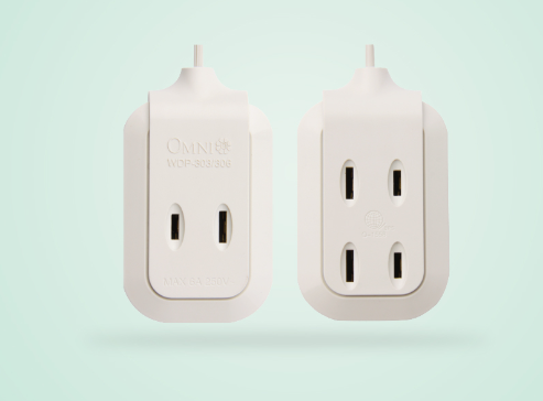 OMNI Dual Portable Extension Cord Set 3 Meter Wire - WDP-303
