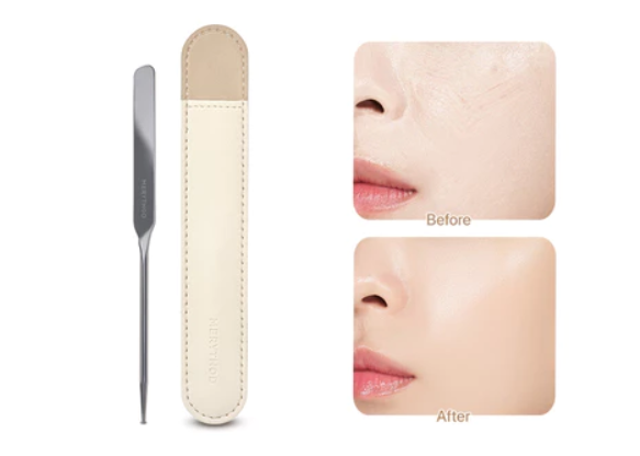 MERYTHOD Reel Cover Makeup Spatula With Pouch