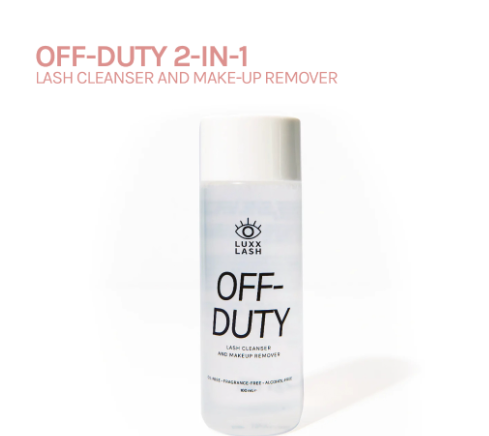 Luxx Lash Off-Duty 2-in-1 Lash Cleanser and Makeup Remover