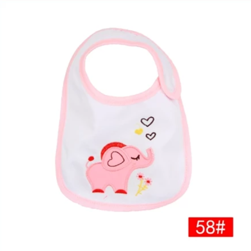 Cotton 3-Layer Cartoon Baby Bib B29