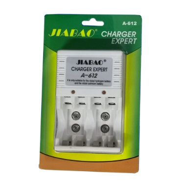 Jiabao A-612 Digital Power Charger AA/AAA 9V