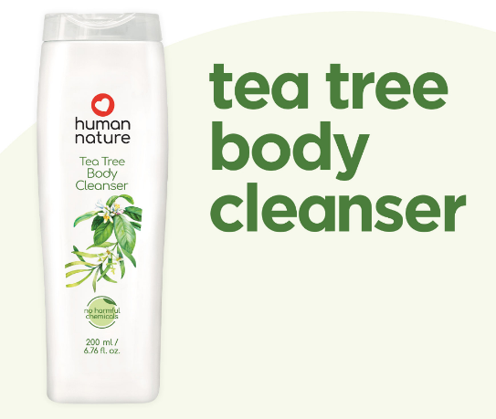 Human Nature Tea Tree Body Cleanser 200ML