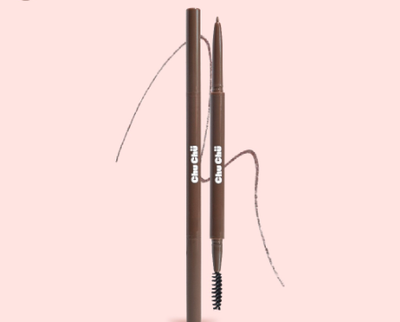 Chu Chu Beauty Skinny Brow Pencil In Medium Brown