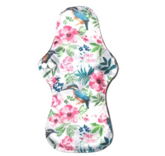 Maxi Overnight Organic Bamboo Charcoal Waterproof Washable Reusable Napkin Heavy Flow Menstrual Pads MP11