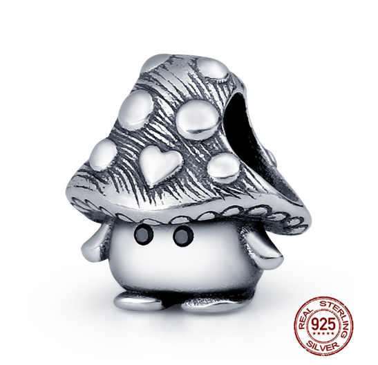 Fit Pandora Charms Beads Bracelet 925 Sterling Silver Pendant Clip Evil Eye Gold Letter Stopper Love Dog  Cat For Women Jewelry Gift Sieve D2