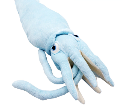 KidShop Blue 1 Meter Squid Stuffed Toy