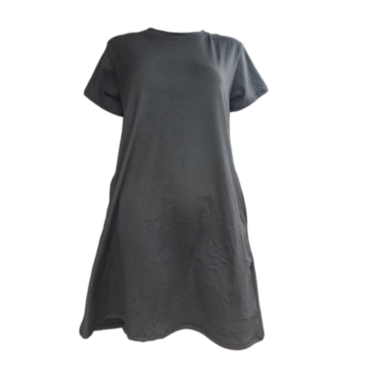 KELA MATERNITY T-SHIRT DRESS FOR ALL MOMMIES FIT TO MEDIUM TO XLARGE BODY FRAME COTTON SPANDEX C7