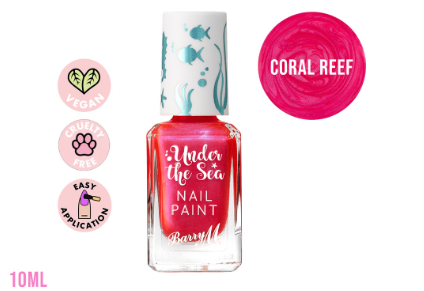 BarryM Under The Sea Nail Paint Coral Reef Nail Gel Polish