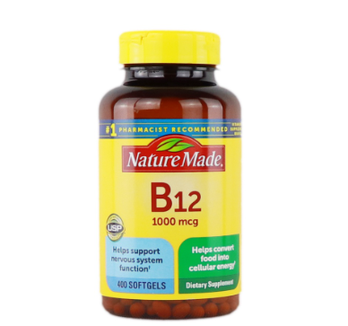 Nature Made Vitamin B12 1000mcg (400 Softgels)