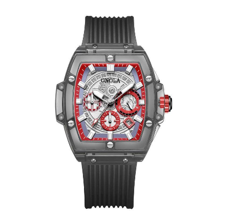 ORIGINAL Watch for men Quartz Fashion Waterproof wacth Sports Silicone Strap Calendar luminous 3