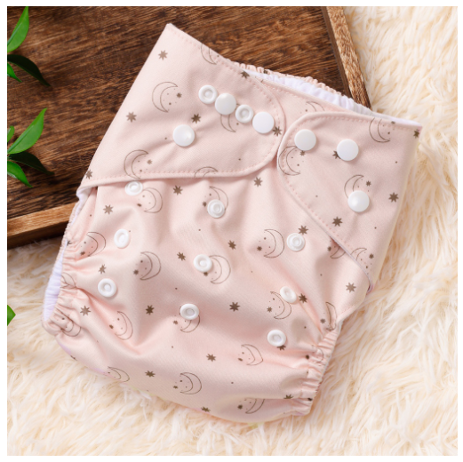 1Pcs Baby Diapering Waterproof Reusable Adjustable Eco-Friendly Polyester Baby Cloth Diapers A21