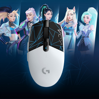 G304 KDA E-sports Games Mouse Wireless Gaming Mouse Limited Edition Mouse Collector's Edition