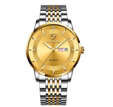 Original Luxury Fashion Business Men's Watch Waterproof Luminous Ultra-Thin Stainless Steel Quartz Watch M2