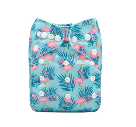 Alva Baby Cloth Diapers Washable Pocket Nappy Diaper for Newborn Without Insert N3