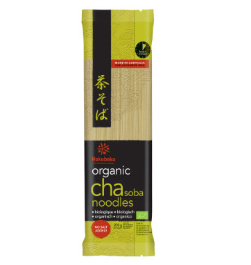 Hakubaku Cha Soba Organic Noodles 270g