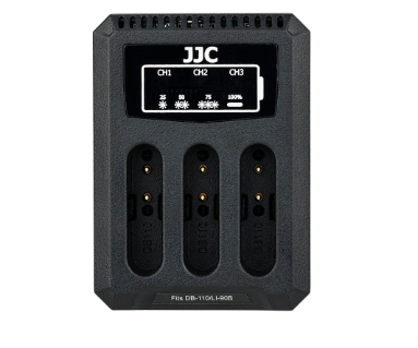 JJC Ricoh Camera Battery Charger for DB-110 of Ricoh GR IIIx GR III GR3x GR3 GRIIIx GRIII G900 WG-6