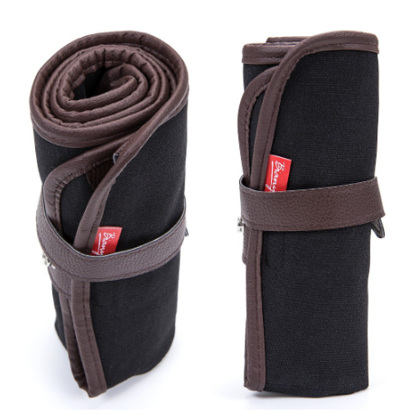 SeamiArt 72 Holes Canvas Bag For Color Pencils Sketch Pencils