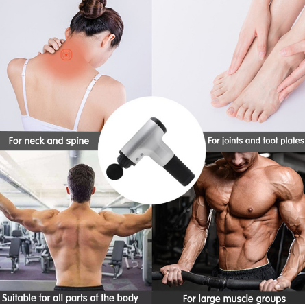 Fascia muscle body massage gun fitness training sports muscle relaxer frequency vibration massage