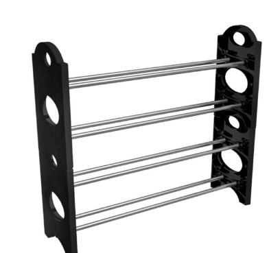 4 Layer Stackable Shoerack Shoes Organizer Storage