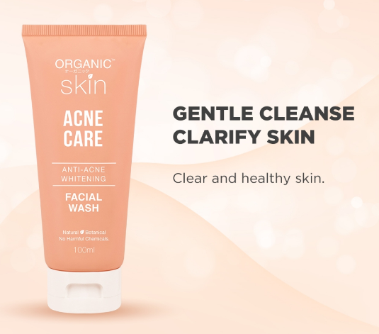 Organic Skin Japan Acne Care Antiacne Whitening Facial Wash Cleanser 100ML