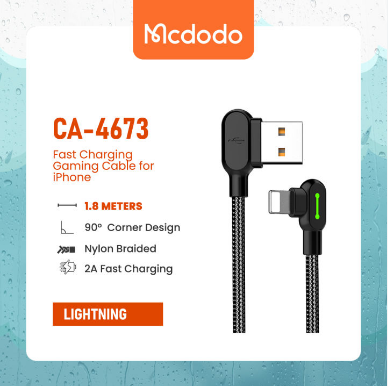 Mcdodo CA-4673 Charging and Data Gaming Cable for iPh 1.8m