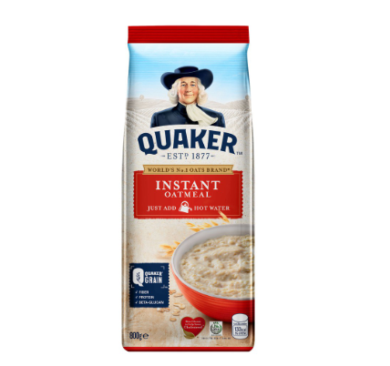 Quaker Instant Oatmeal 800g
