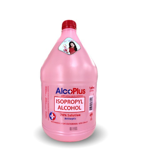 Alcoplus Red 70% Isopropyl Alcohol 1 Gallon