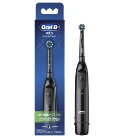 Oral-B Cross action Electric Toothbrush Battery Pro