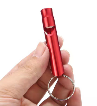 Life-saving Whistle Travel Mountaineering Aluminum Survival Whistle Outdoor High