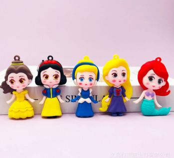 Disney Princess Cinderella Princess Elsa Mermaid Action Figure Toy